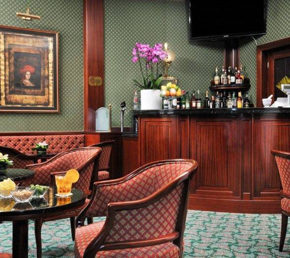 Lobby bar Mecenate Palace Hotel Rom
