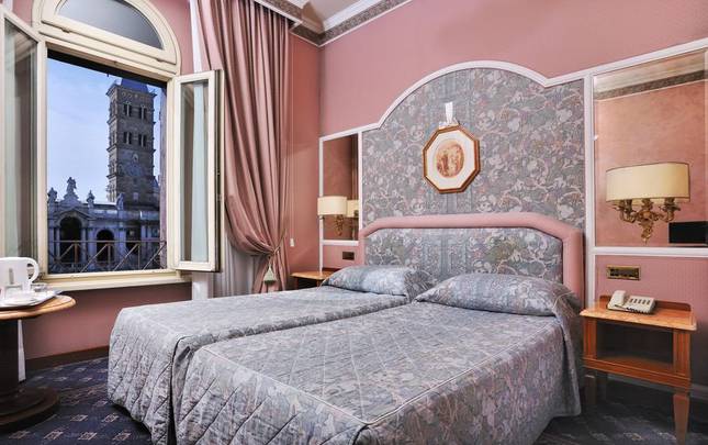 DELUXE-DOPPELZIMMER Mecenate Palace Hotel Rom DELUXE-DOPPELZIMMER Mecenate Palace Hotel Rom