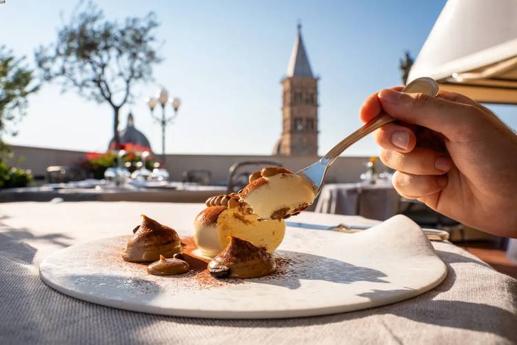 Restaurant in rom: entdecken sie die küche der terrazza dei papi Mecenate Palace Hotel Rom