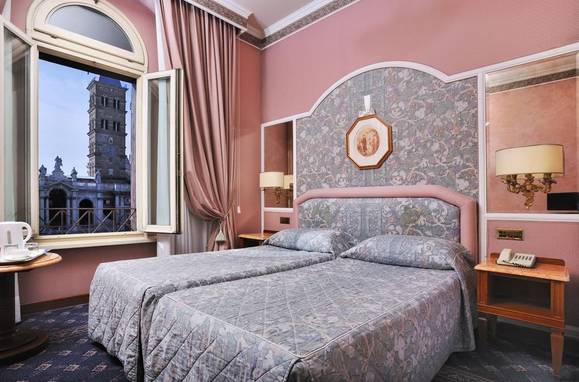 Deluxe-doppelzimmer Mecenate Palace Hotel Rom Deluxe-doppelzimmer Mecenate Palace Hotel Rom