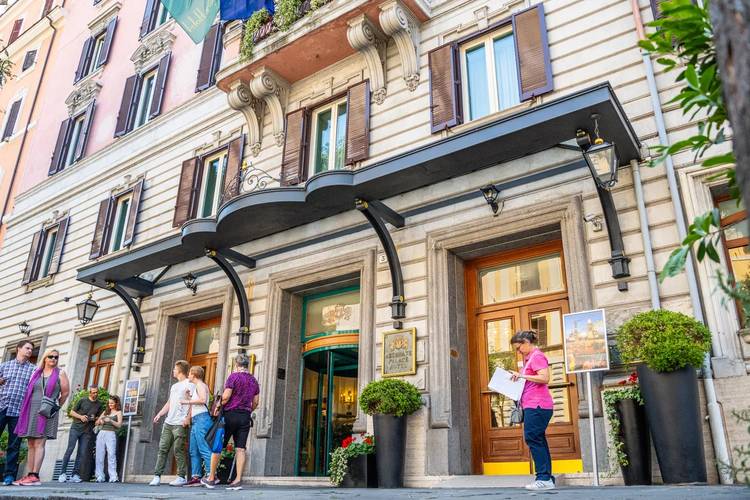 4-sterne-hotels in rom: exzellenter komfort im herzen der ewigen stadt Mecenate Palace Hotel Rom